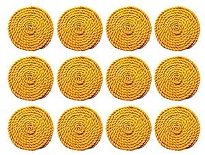 Buy om grih udyog Twisted Cotton Long Wicks for Akhand Jyot, Diya Batti ...