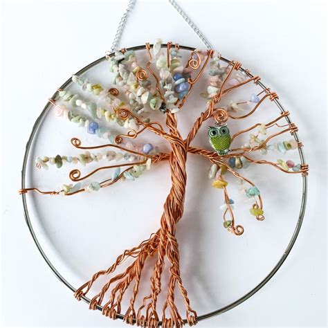 Image result for Tree of Life Tutorial Wire Suncatcher