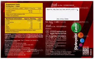 Stylecystin Lacto Tablet 10 - Uses, Side Effects, Dosage, Price | Truemeds