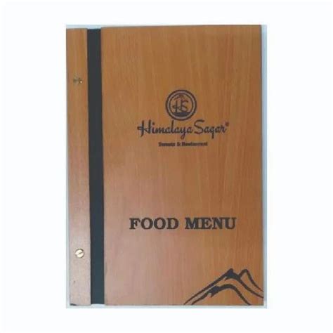 Menu Card Manufacturer In India - Hotel Menu Cards Service Provider ...