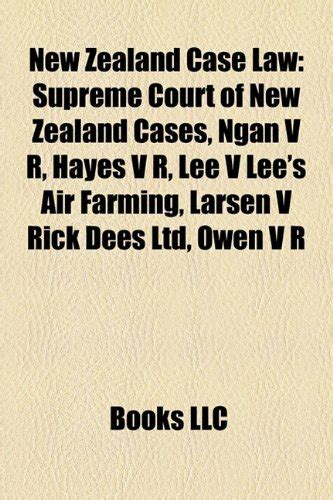 Buy New Zealand Case Law Book Online at Low Prices in India | New ...