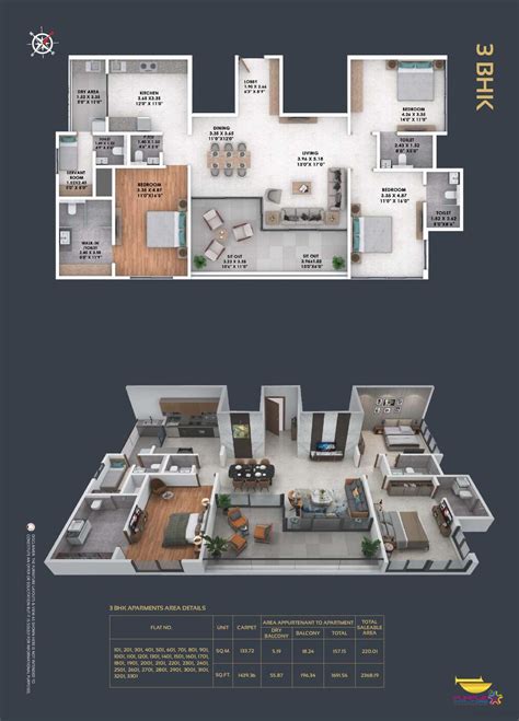 1 One Boat Club by Goel Ganga Group Boat Club Road Pune 3BHK 4BHK Price ...