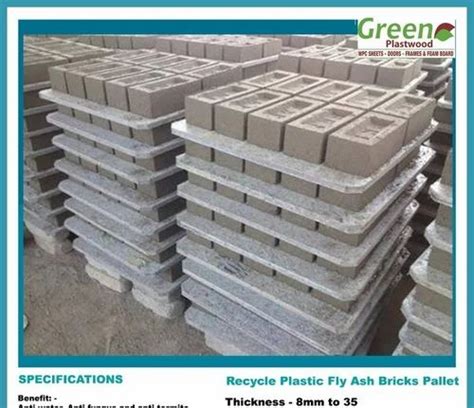 Brick Pallet - Fly Ash Bricks Plastic Pallets Trader - Wholesaler ...