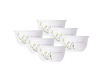 Buy CORELLE Asia Collection European Herbs 325ml Soup Bowl Pack of 6 ...