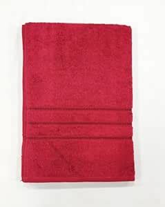 Bombay Dyeing Flora Large Size Bath Towel (Maroon) : Amazon.in: Home ...
