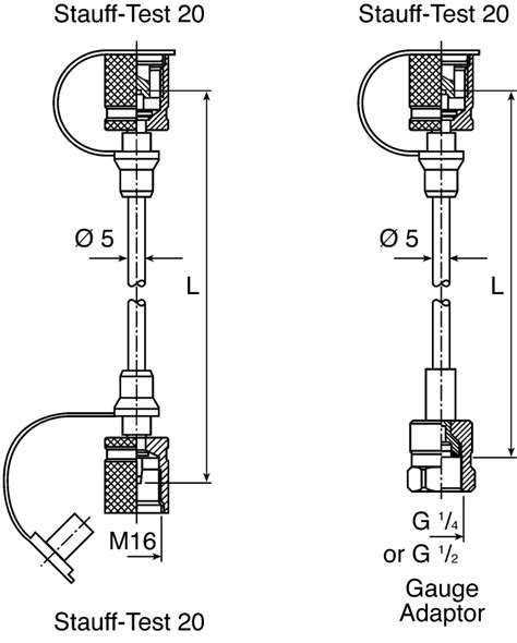 SMS 20 1000A Stauff | Stauff Hydraulic Test Point Hose SMS 20 1000A ...