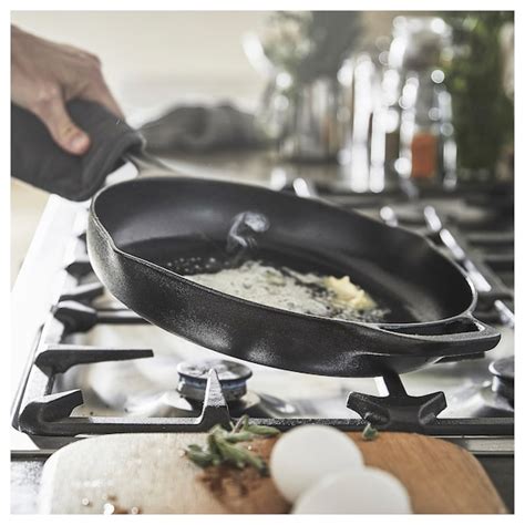 VARDAGEN frying pan, cast iron, 28 cm (11") - IKEA
