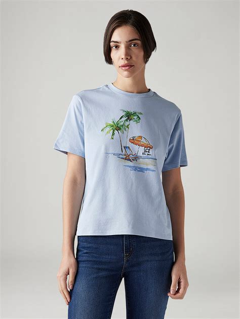 Women's Graphic Print Relaxed Fit T-Shirt – Levis India Store