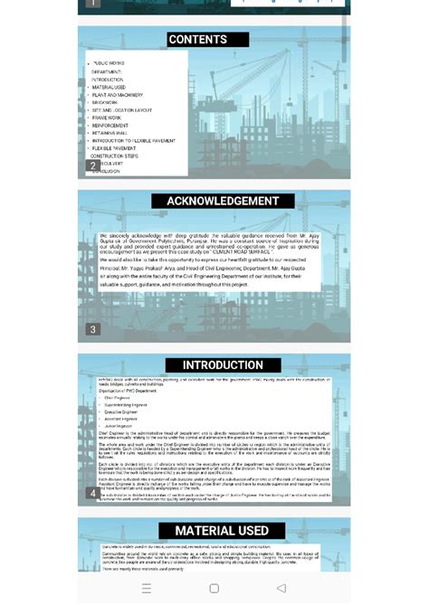 Civil Engineering Case Study: CEMENT ROAD SURFACE (CE 101) - Studocu