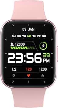 AireeZ P25 Smart Fitness Watch with 1.70 HD Curved Display, Long ...