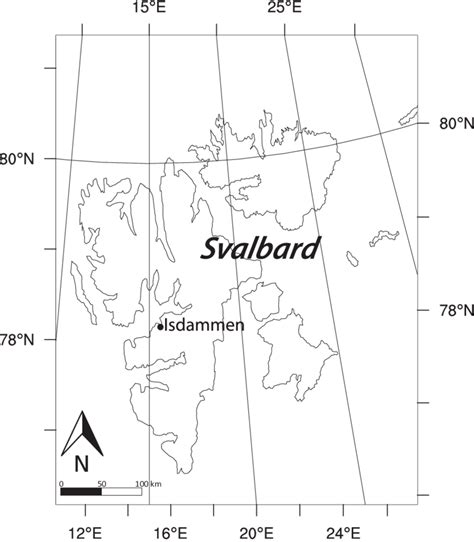 Image result for Svalbard Archipelago Map