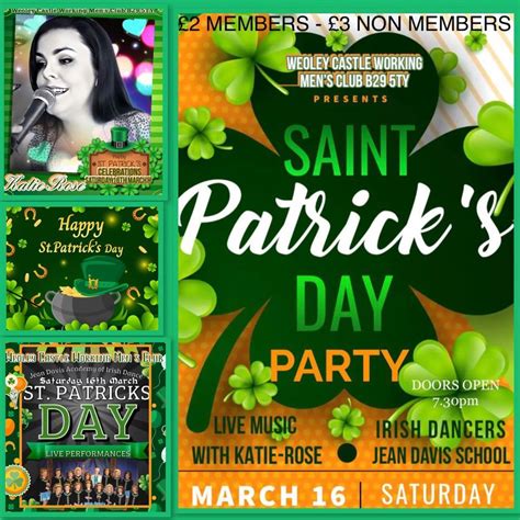 St Patrick’s Day pre celebrations, 158 Barnes Hill, Birmingham, 16 ...