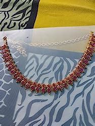 SUKRA GOLD 1 Gram Micro Copper & Gold Plated Traditional Designer Jade ...