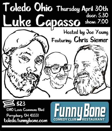 From Power Tools to Punchlines: Luke Capasso Comes to Toledo Funny Bone ...