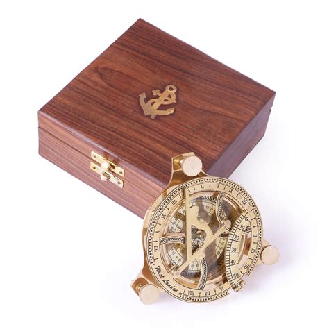 Buy Artshai 4 inch Sundial with sheesham Wood Box Online at Low Prices ...