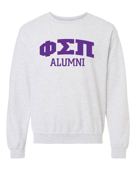 Phi Sigma Pi Alumni Crewneck Sweatshirt - Greek Gear