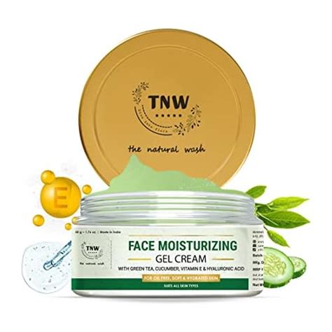 TNW-The Natural Wash Green Tea Face Moisturizing Gel Cream helps for ...