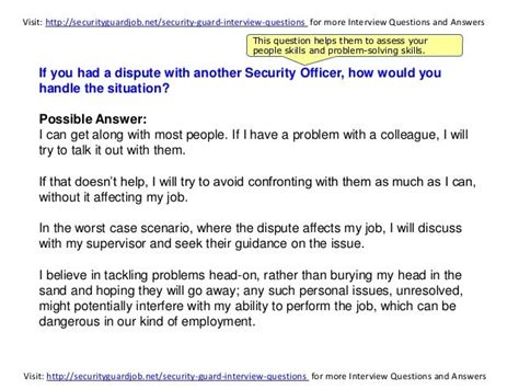 Image result for Security Night Guard Interview Questions