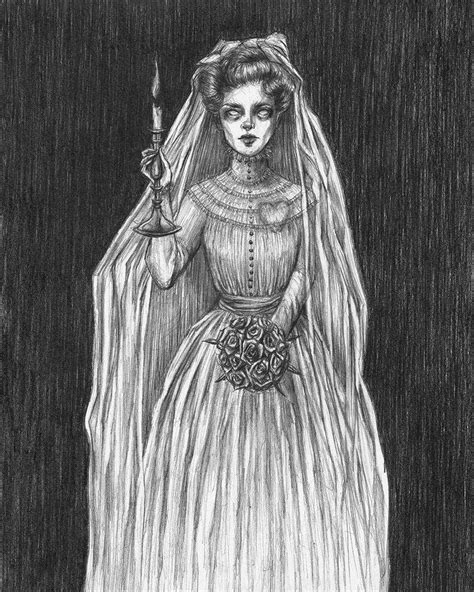 Til Death Fine Art Print - The Bride - Haunted Mansion - 8x10 | Atomic ...