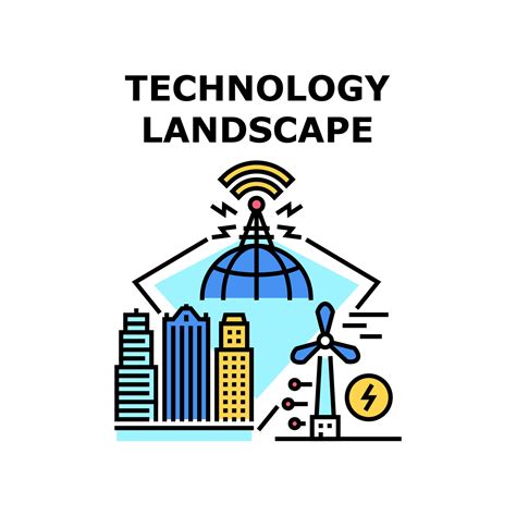 Technology Vector Landscape 的图像结果