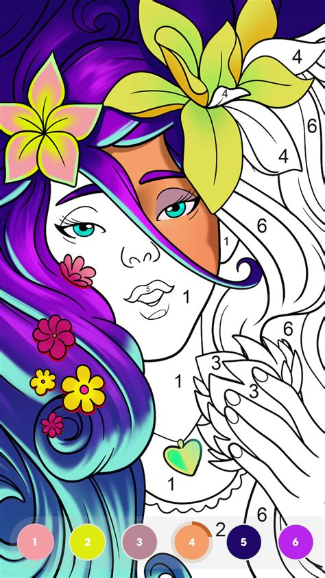Paint by Number: Free Coloring Game - Painting Book by Fun Games For ...