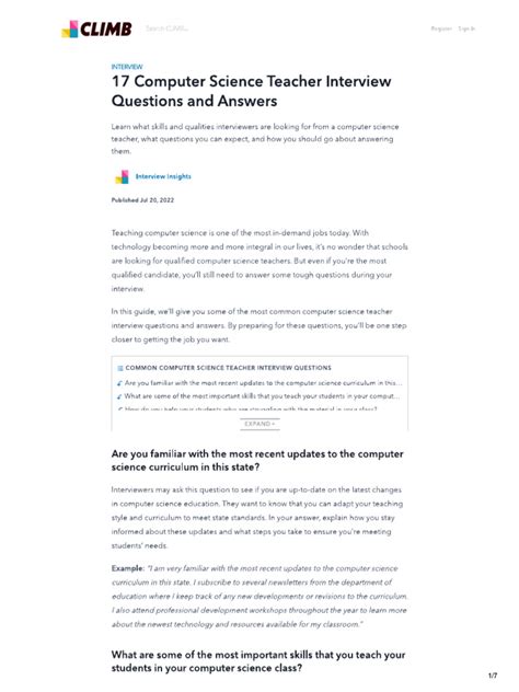 Image result for Lecture Computer Science Interview Questions