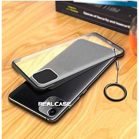 REALCASE iPhone 12 Mini Case, Frameless TPU Bumper Back Cover for ...