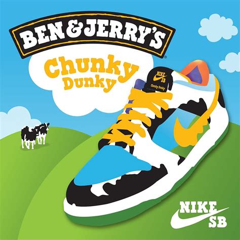 Nike SB x Ben & Jerry’s Dunk Low Pro ‘Chunky Dunky’ / Consortium