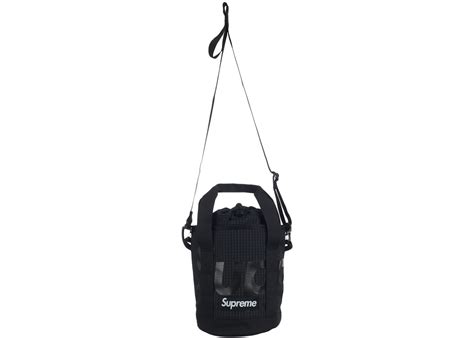 SUPREME CINCH BAG SS24 BLACK
