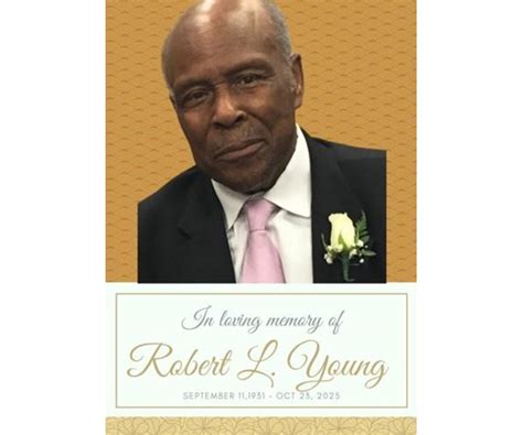Robert Lewis Young Obituary (2025) - Raleigh, NC - Steven L Lyons ...