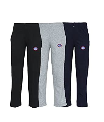 Mack JONNEY Girls' Slim Fit Trackpants (Pack of 3) (K10BK10MK10N_003-32 ...