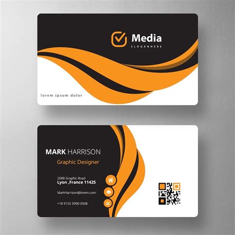 Business Card Design PSD 的图像结果