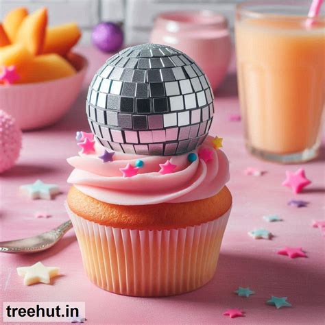 Disco Ball Cupcake Decoration Ideas, Cupcake Ideas