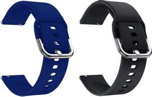 BLACK LOVIES 20 mm Watch Strap compatibtle for Only. Smart Watch Strap ...