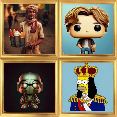 Example Prompts for Bing Image Creator 的图像结果