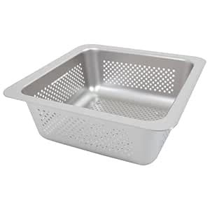 GSW Stainless Steel Floor Sink Drain Strainer Drop-In Basket 8-5/8W x 8 ...