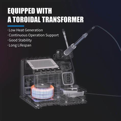 Forward BE01 Blue Engineer Precise Temperature Control Soldering Iron