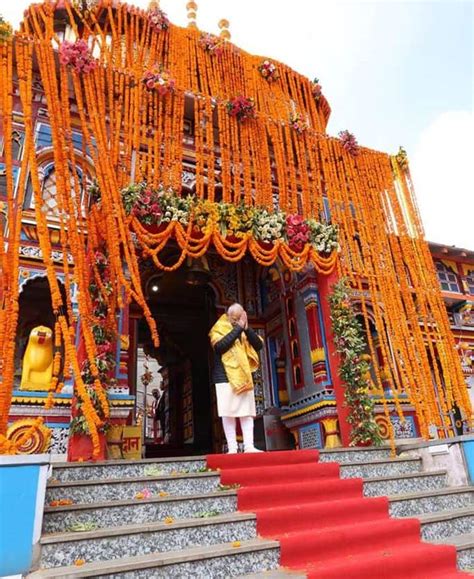PM performs darshan and pooja at Badrinath Dham in Uttarakhand