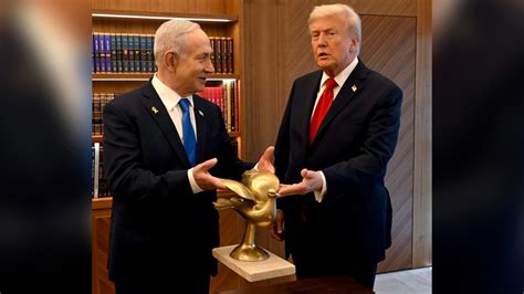 Netanyahu's gift to Trump after Gaza truce: A golden peace dove