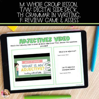 Image result for Proper Adjectives 3rd Grade Lesson