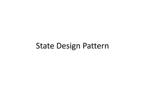 Image result for State Pattern