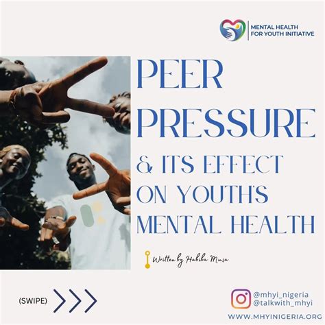 PEER PRESSURE AND ITS EFFECT ON YOUTH’S MENTAL HEALTH. | by _bibilogy_Mentally aware | Medium