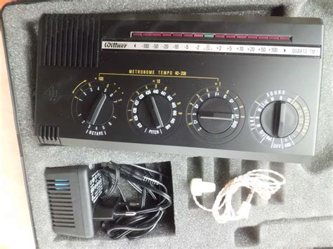 METRONOM Wittner chromat Stimmgerät TM1 Quarz in Neuberg - Hessen ...