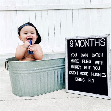 18 Monthly Baby Photo Ideas: Watch Your Baby Bloom