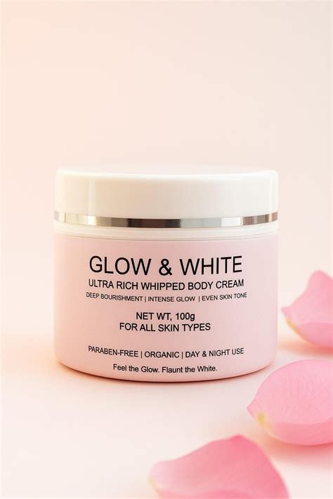 Glow & White Ultra-Rich Whipped Body Cream – Deep Nourishment & Radian ...
