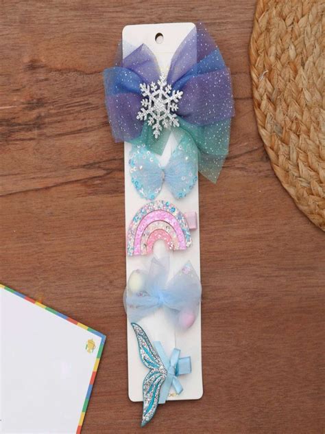 Yellow Bee Multi-Color Alligator Clips Set for Girls - – Yellow Bee India