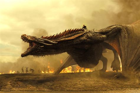 Epic Drogon and Daenerys HD Wallpaper - Game of Thrones