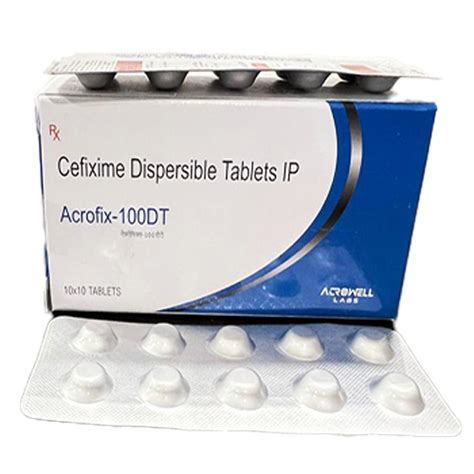 ACROFIX-100 DT Tablets Acrowell Labs Pvt. Ltd.