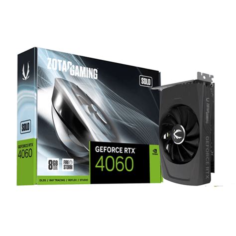 Zotac Gaming RTX 4060 Solo 8GB GDDR6 Graphics Card