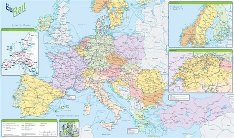 Printable Eurail Map